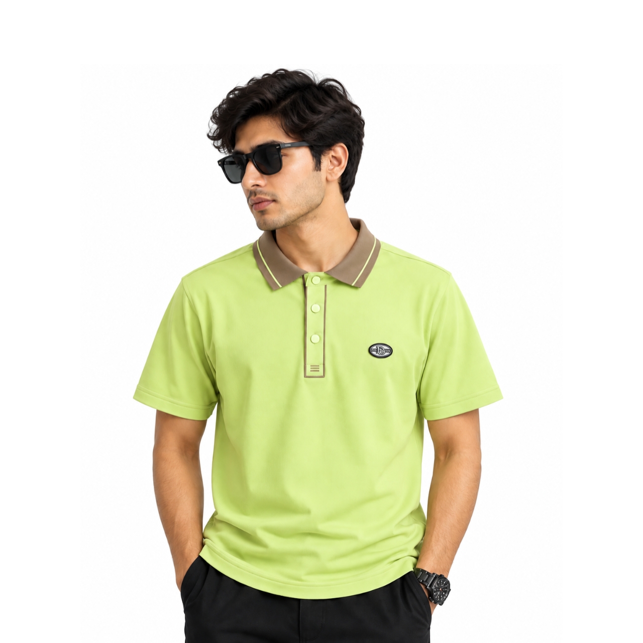 Lime Green Classic Polo Shirt